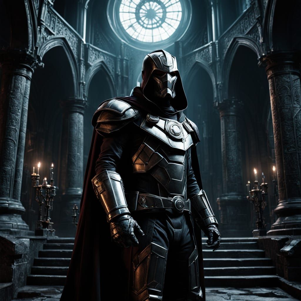 Gothic Doctor Doom in Dark Castle Glory