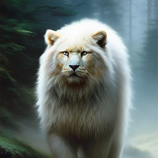 Ethereal Furry Creature in Hyper-Detailed 8k