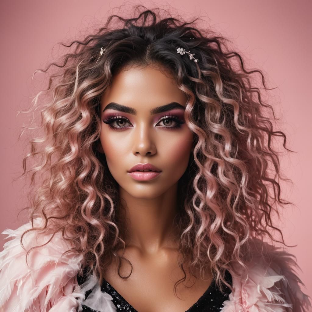 Brazilian Model with Smoky Eyes and Sunshine