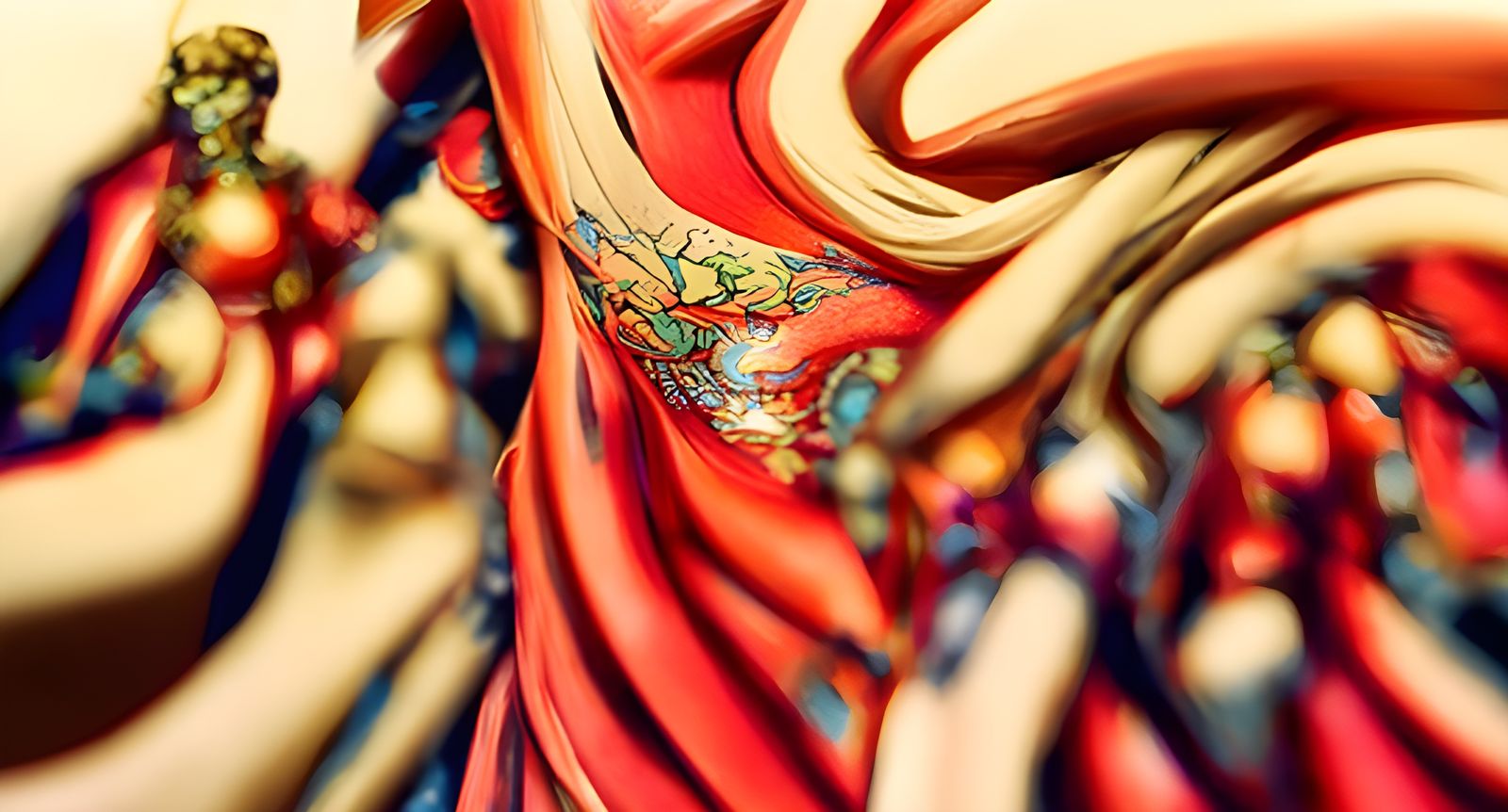 Greek Goddesses and Muses in Anime Style