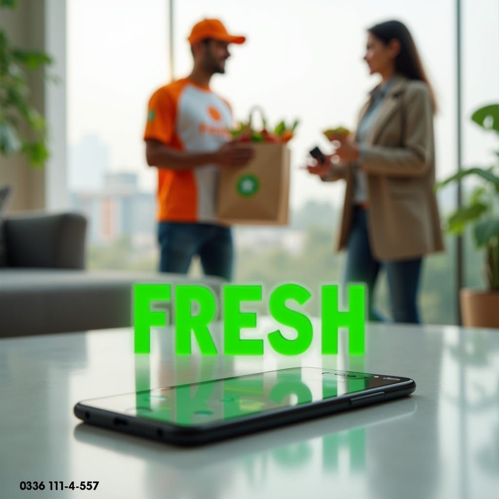 Modern Grocery Delivery in Chenab Nagar: Fresh Rabwah's Conv...