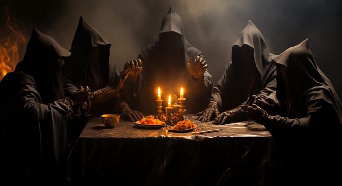 Nazgul Recreate Last Supper in Renaissance Style