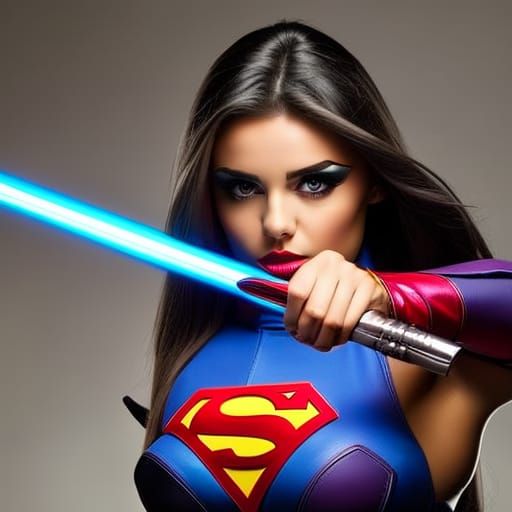 Jedi master Supergirl