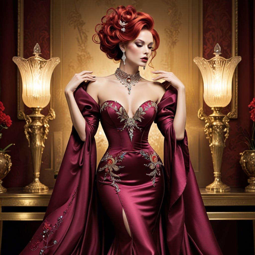 Elegant Flamboyant Beauty