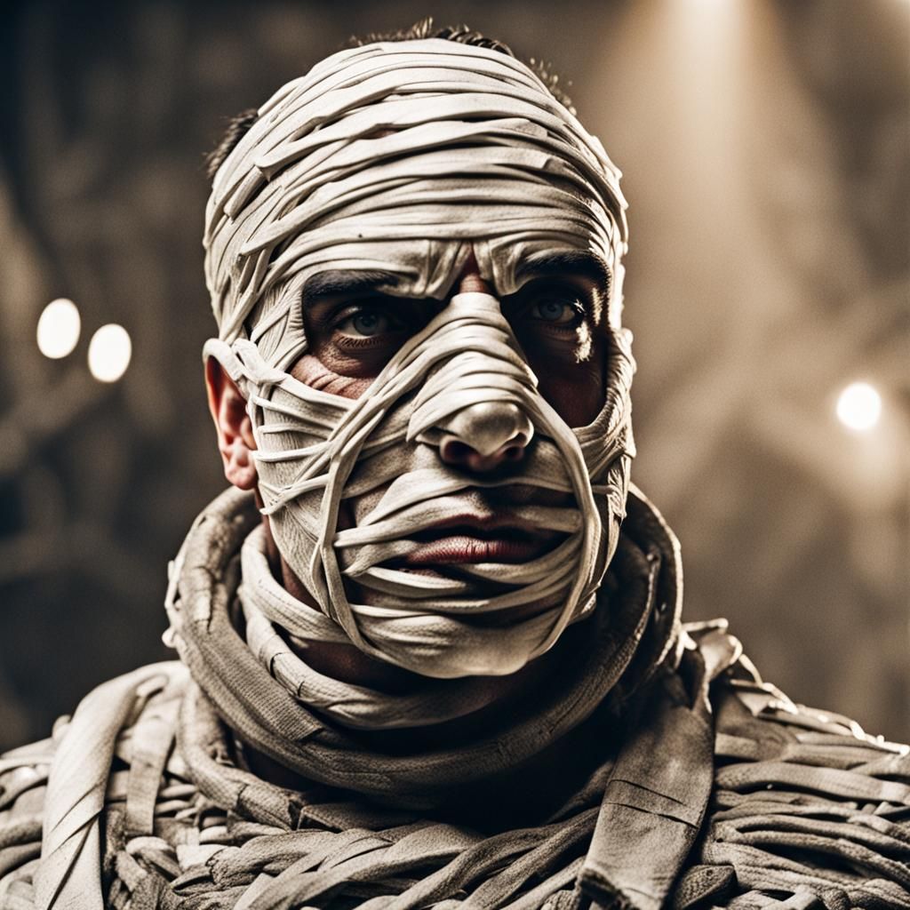 Till Lindemann as a Mummy