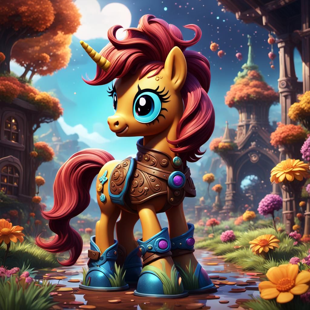 Mr Cinnamon Boots: My Little Pony Concept Art