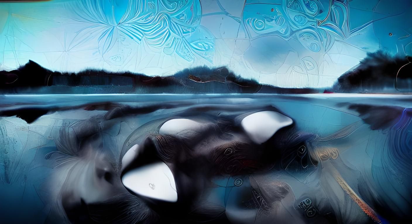 Lea Seydoux at Sunset: Holographic Polka Dot Beach