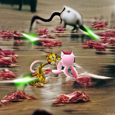 Epic Battle: Mew vs Mewtwo