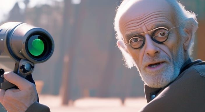 Christopher Lloyd As Rick (From Rick And Morty)