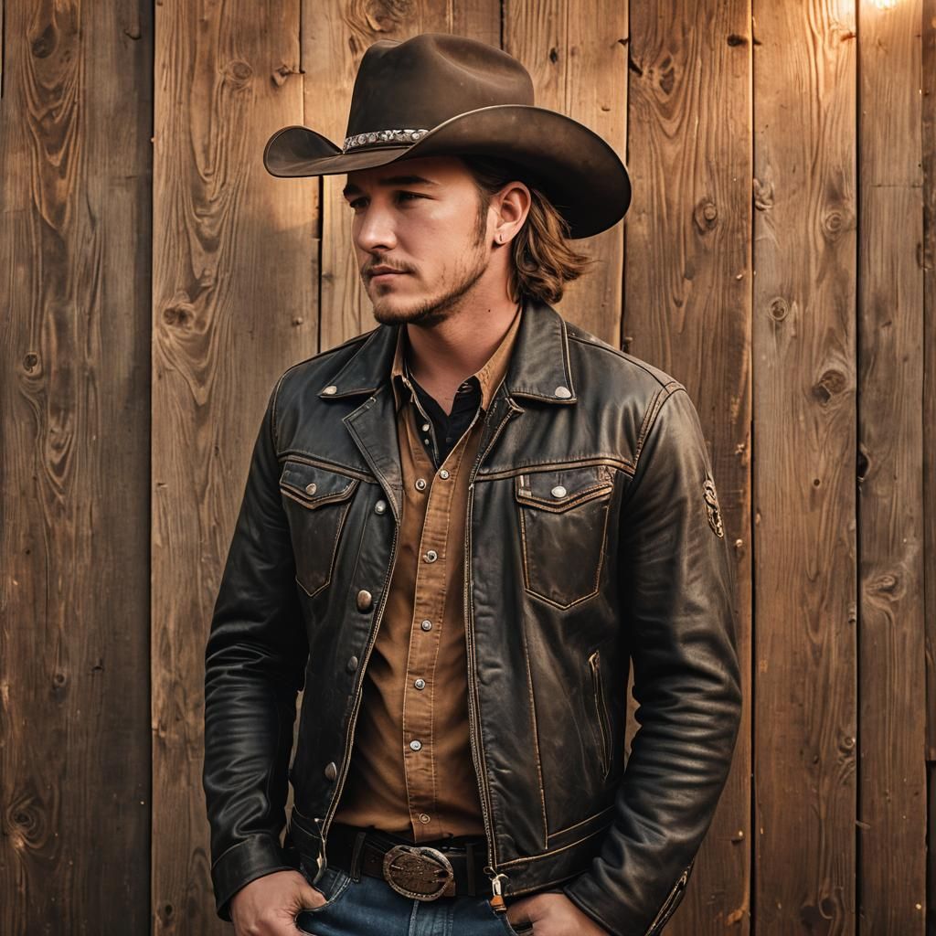 Country Singer Portrait in Nashville Style