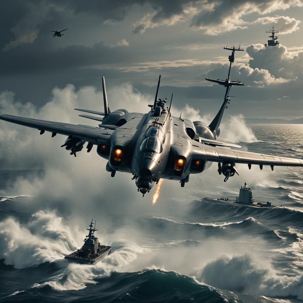 US Navy Submarine Drone Carrier Concept Art