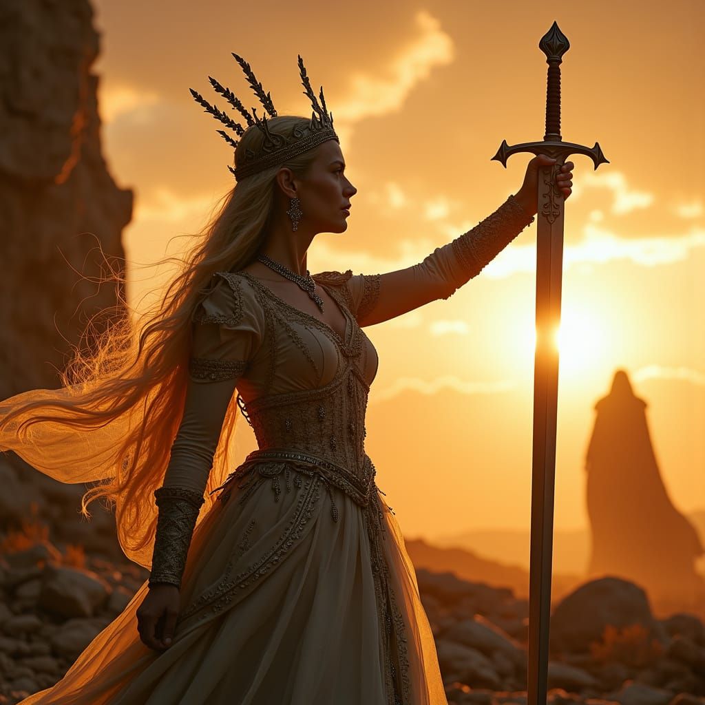 Galadriel: Heroic Commander Against Sauron's Shadow