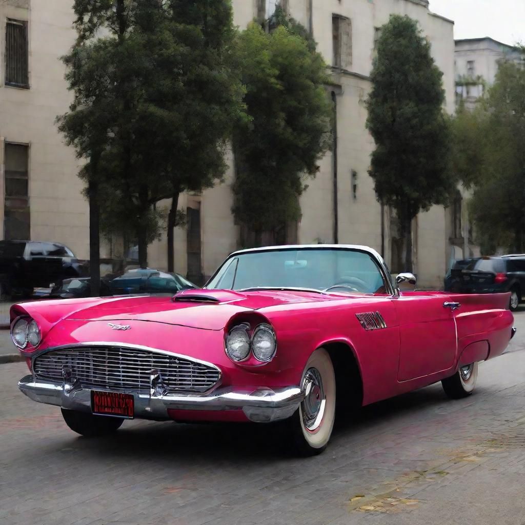 Ford Thunderbird in Punk Style