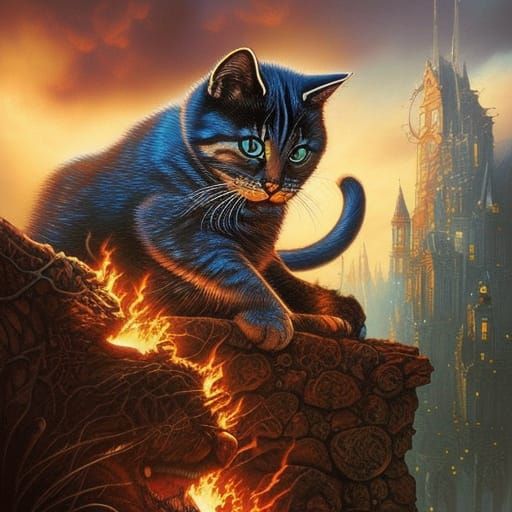 Cats. fantasy.