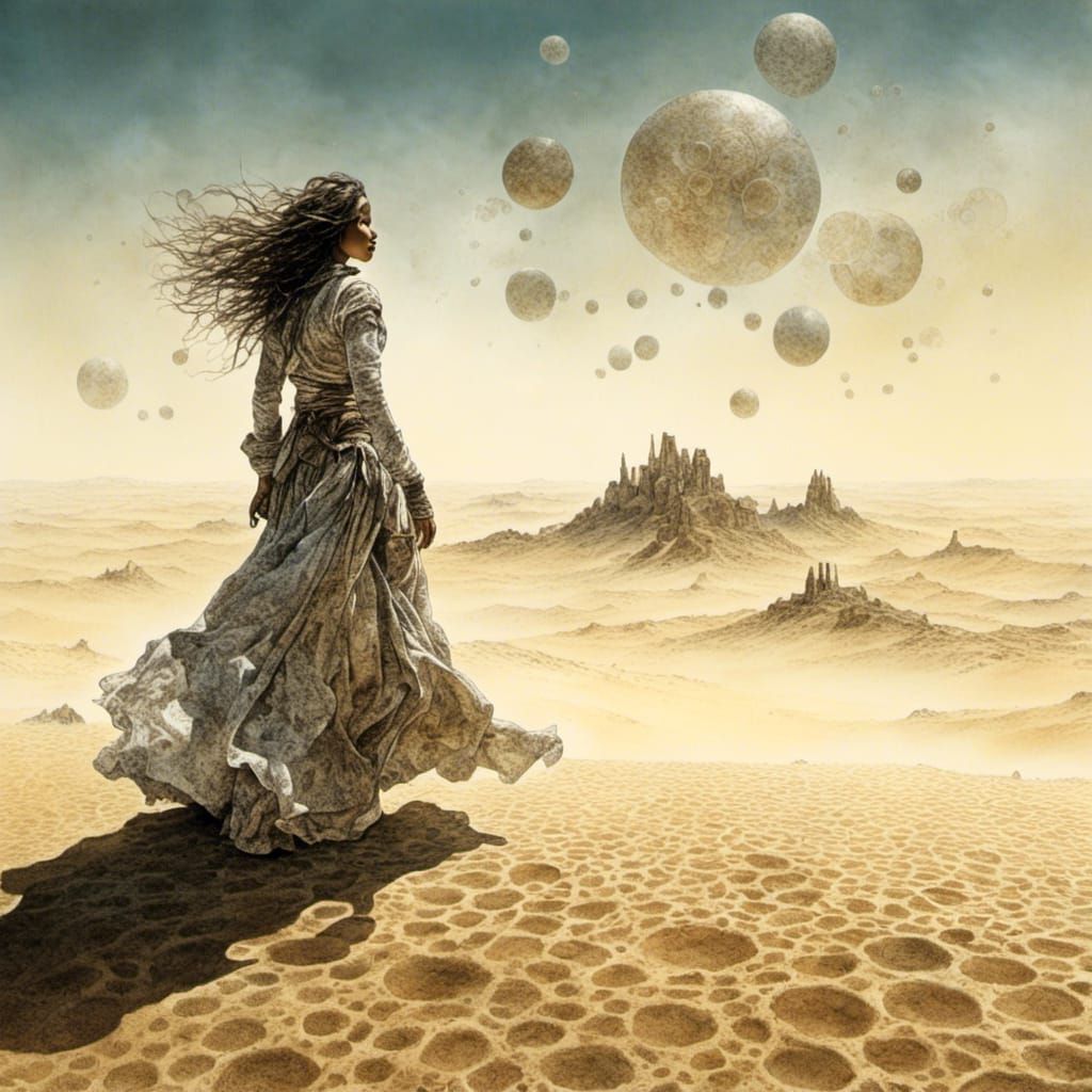 The circles in the sky