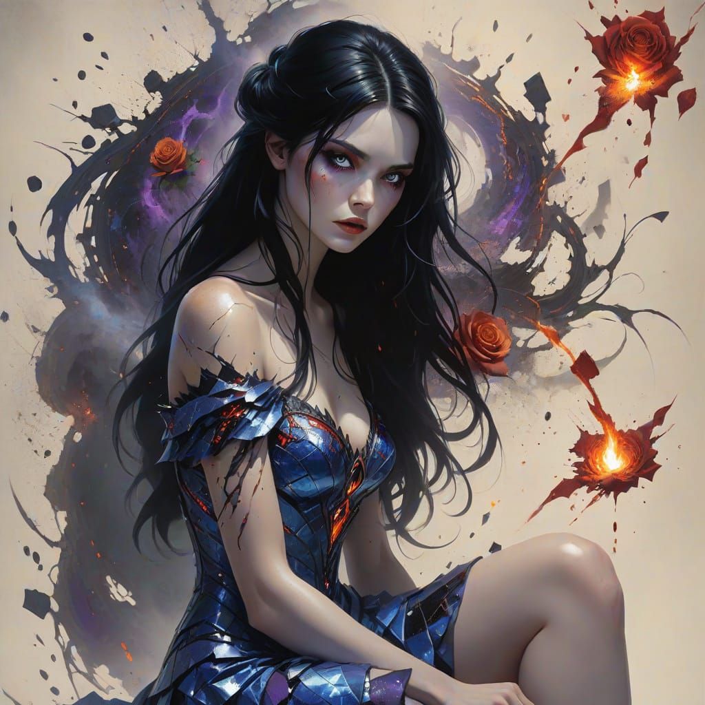 Cosmic Hero Amidst Dimensional Destruction