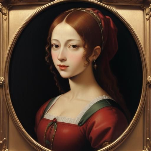 Renaissance Style Portrait of a Woman