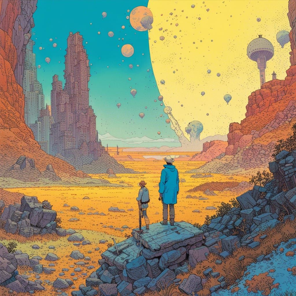 Joy: A Vibrant Comic Art Masterpiece