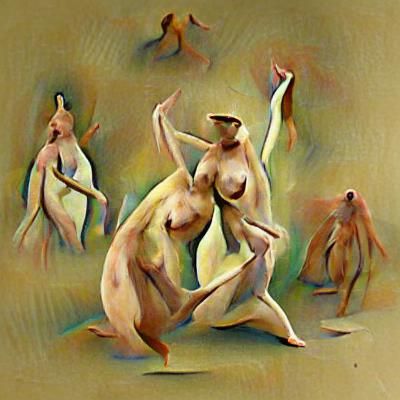 Nude Women Dancing