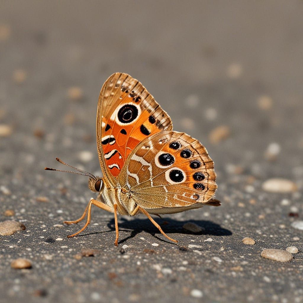 Confused Butterfly: An Absurdist AI Art Concept