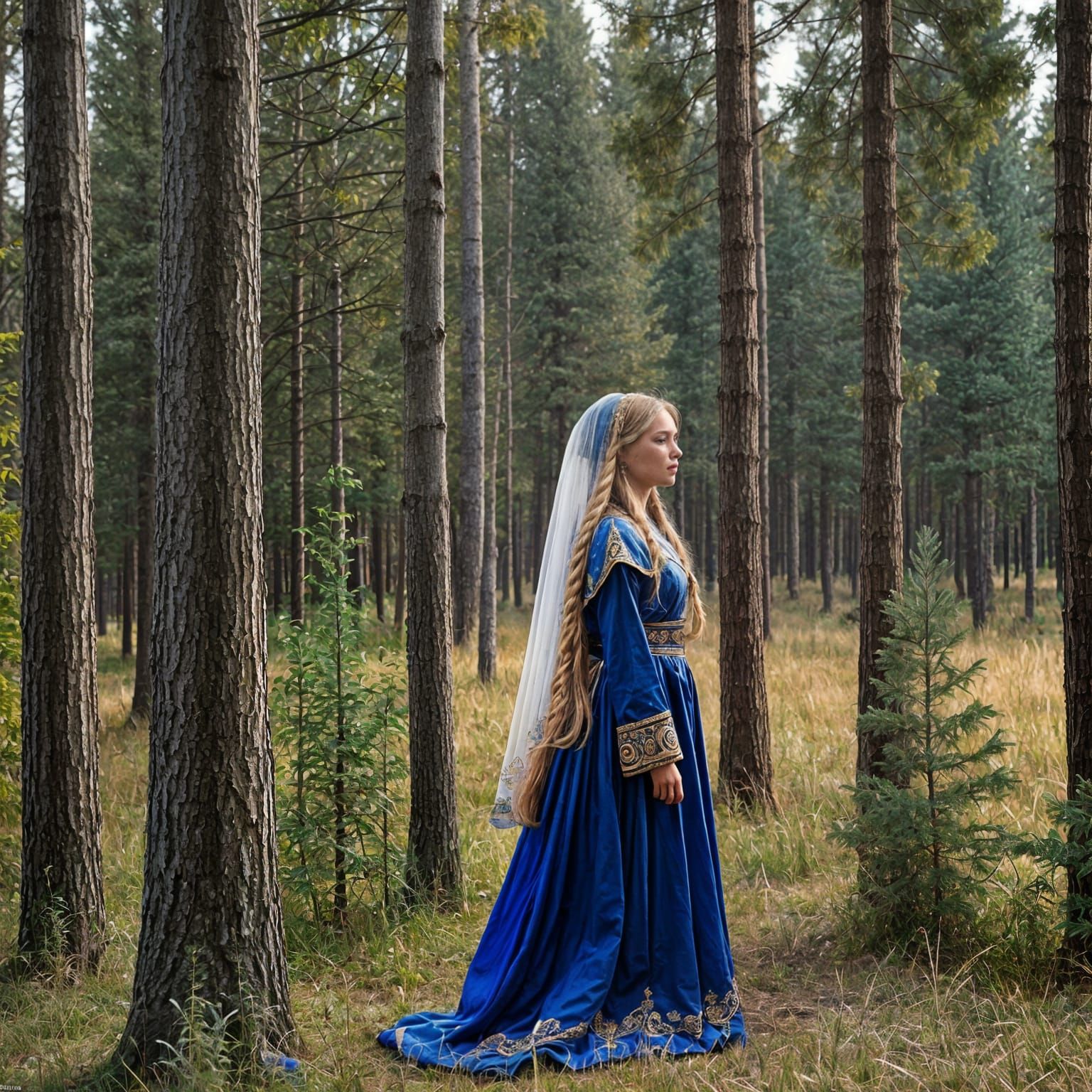 Tsarina Evdokija in Golden Hour Lighting