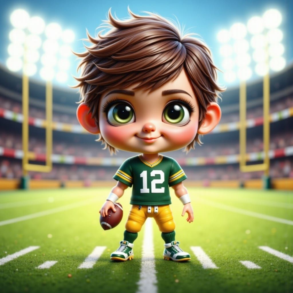 Aaron Rodgers Chibi