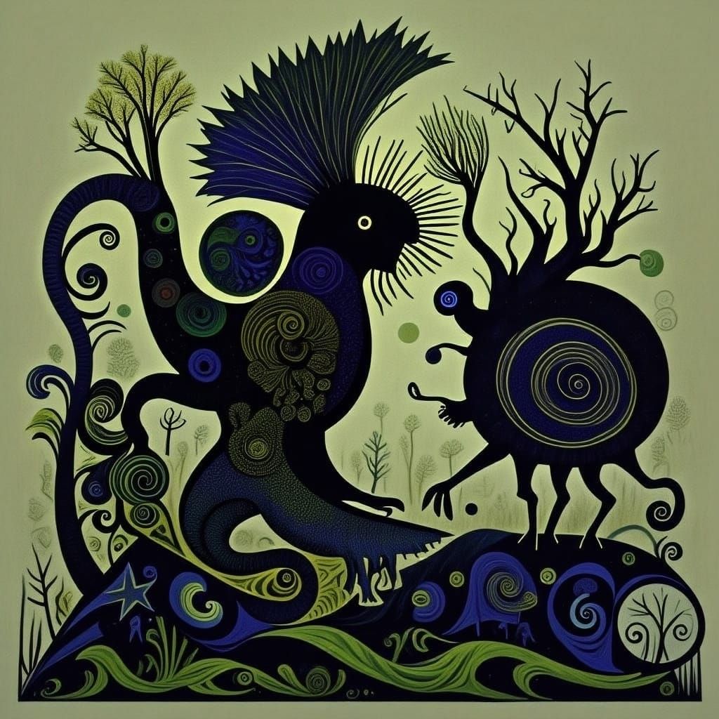 Lush Jungle Scene in Vibrant Detail