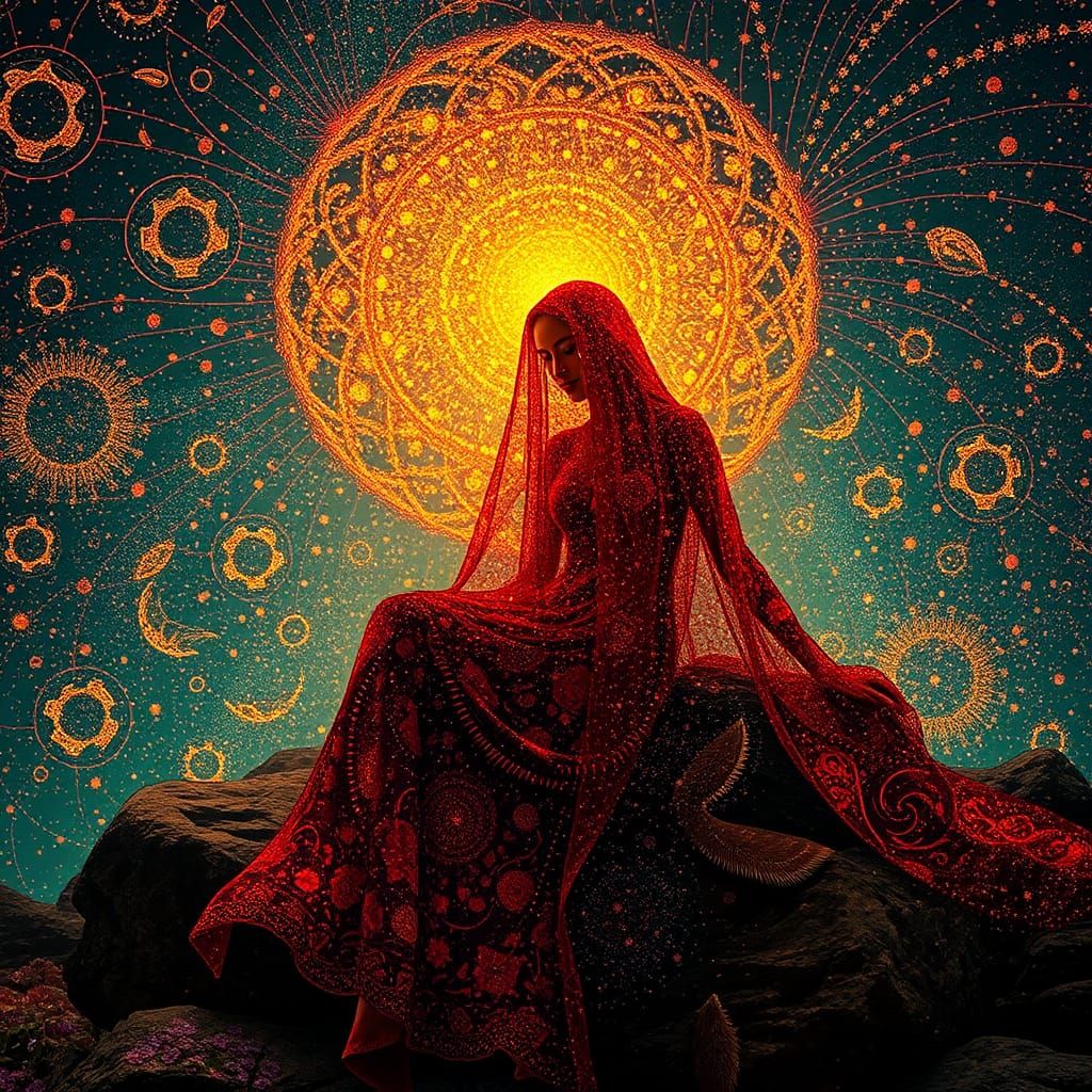 Philosophical Leisure: A Photographic Pointillist Concept