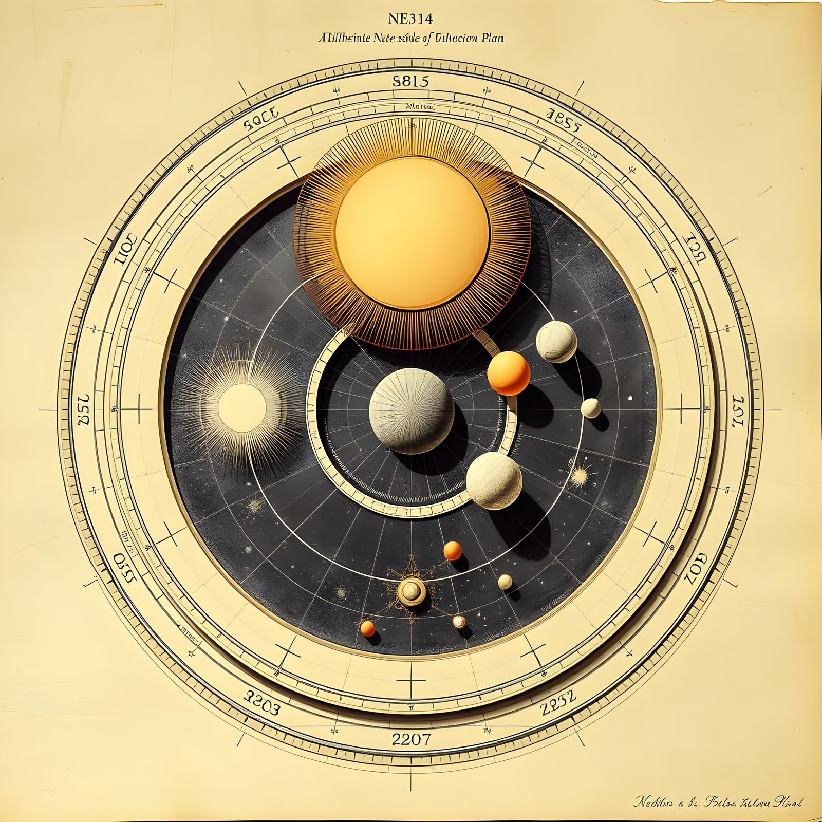 Nebra Sky Disc as da Vinci Blueprint