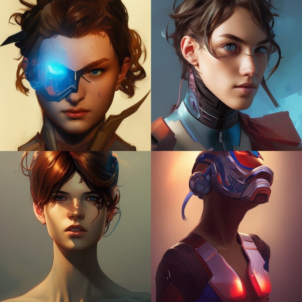 Hyperdetailed Teenage Superhero Portrait in 8k Resolution