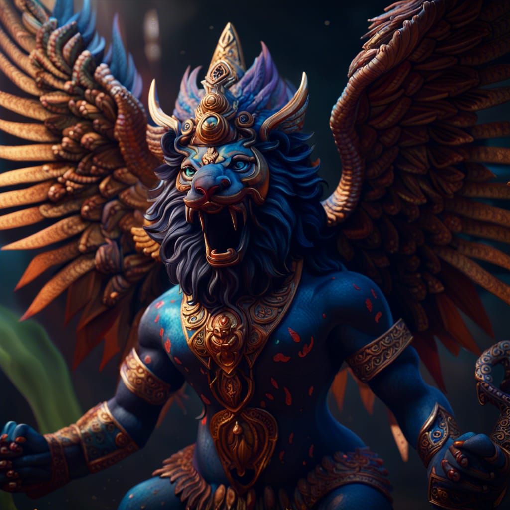 Sharabha faces Narasimha