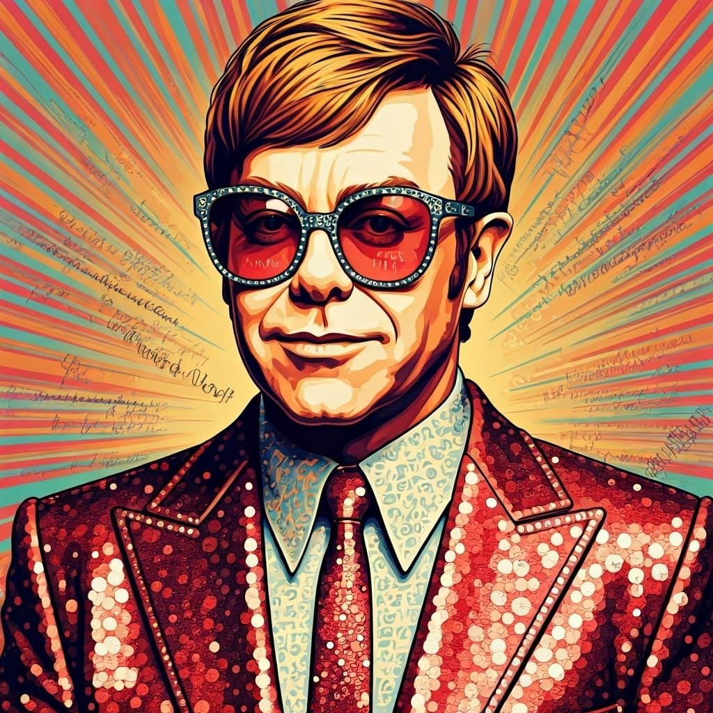 Elton John  `Pop Art
Daily Challenge #834: Jan 23, 2025