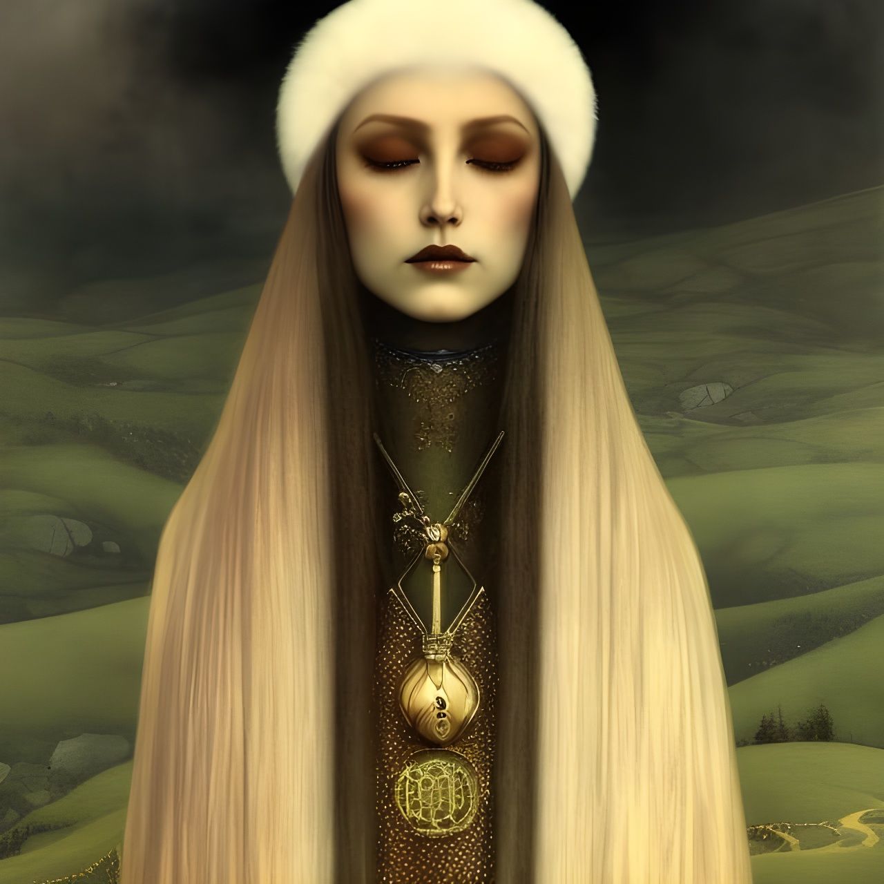 Queen Omma, Mourning Mountain Goddess