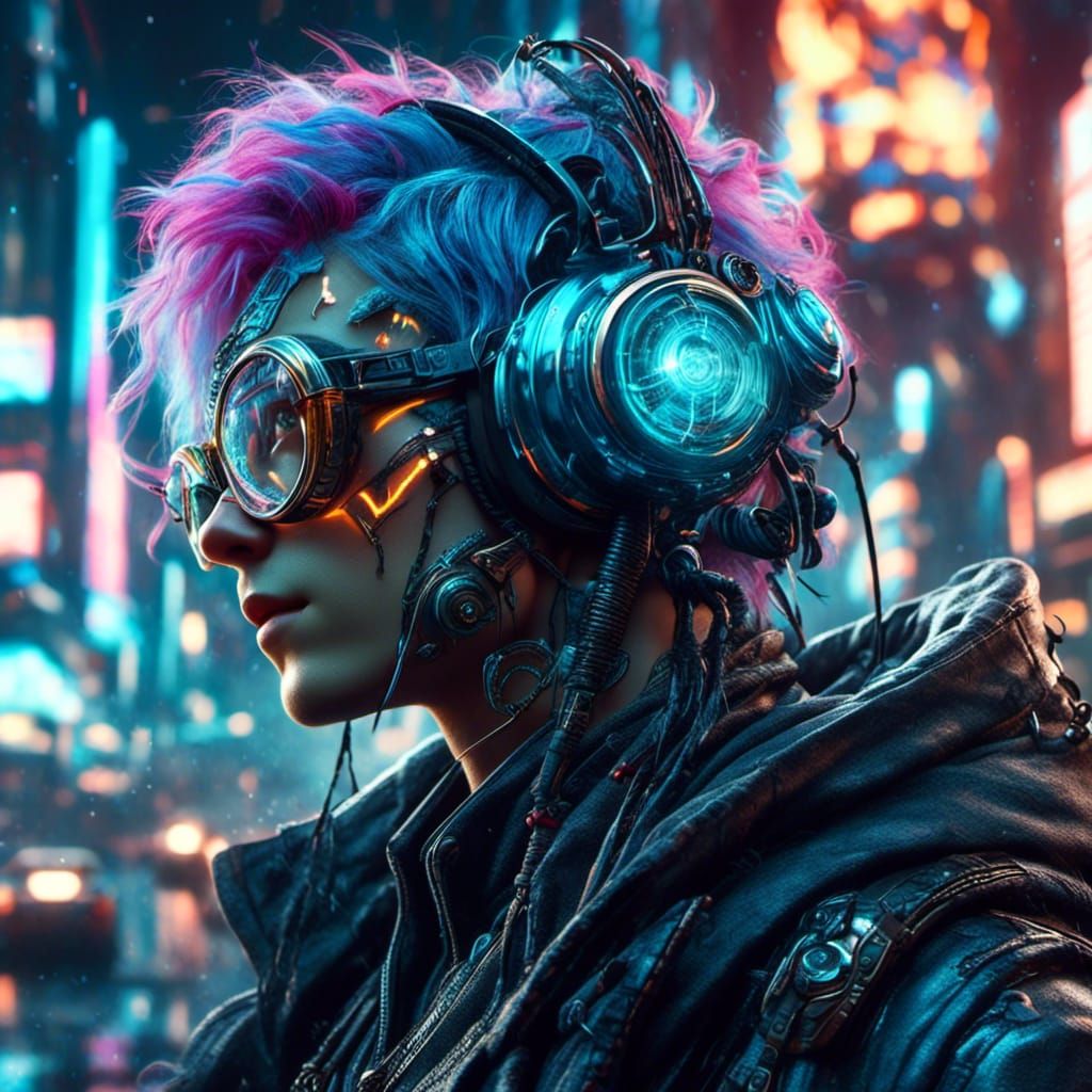 Cybernetic Glasses of the future