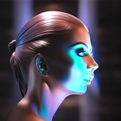 Hyperdetailed Portrait of a Beautiful Girl