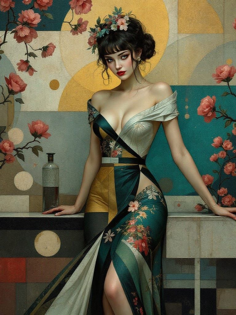 Idealized Beauty in Soft Focus