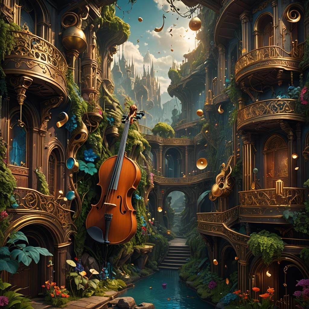 Arts in Health: Detailed Matte Painting with Music and Theat...