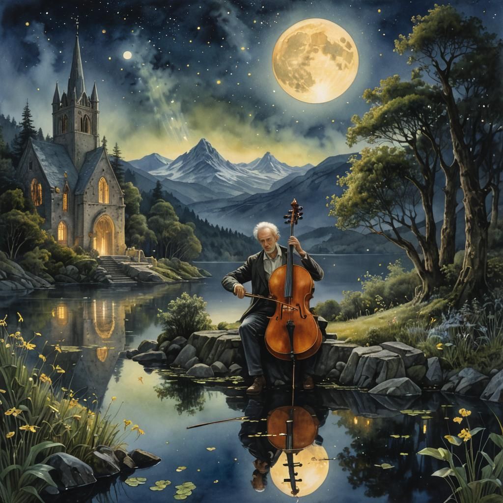 Moonlight Sonata for Solo Cello