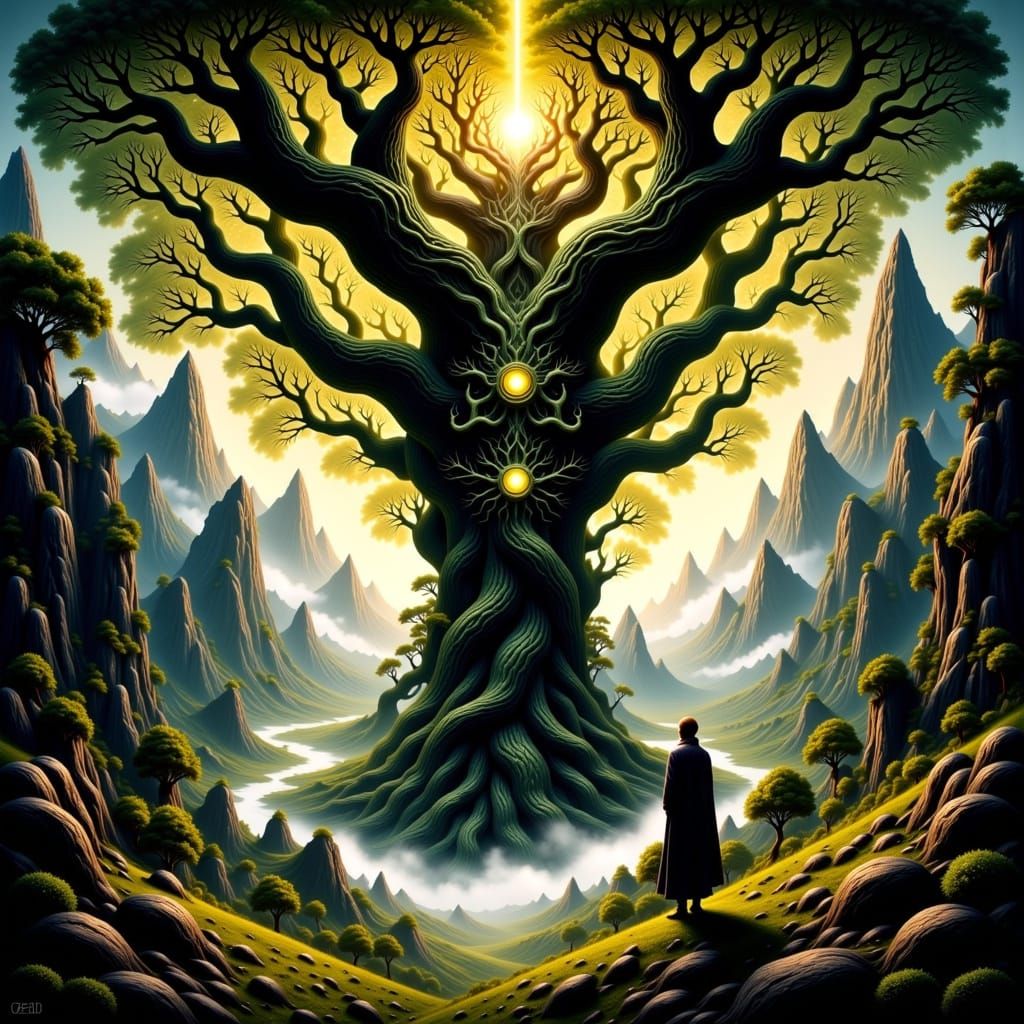 Colossal tree spirit
