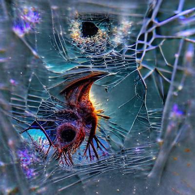 Shattered Window: A Reflection of Melancholy