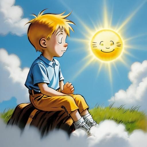 Calvin and Hobbes in Divine Sunshine