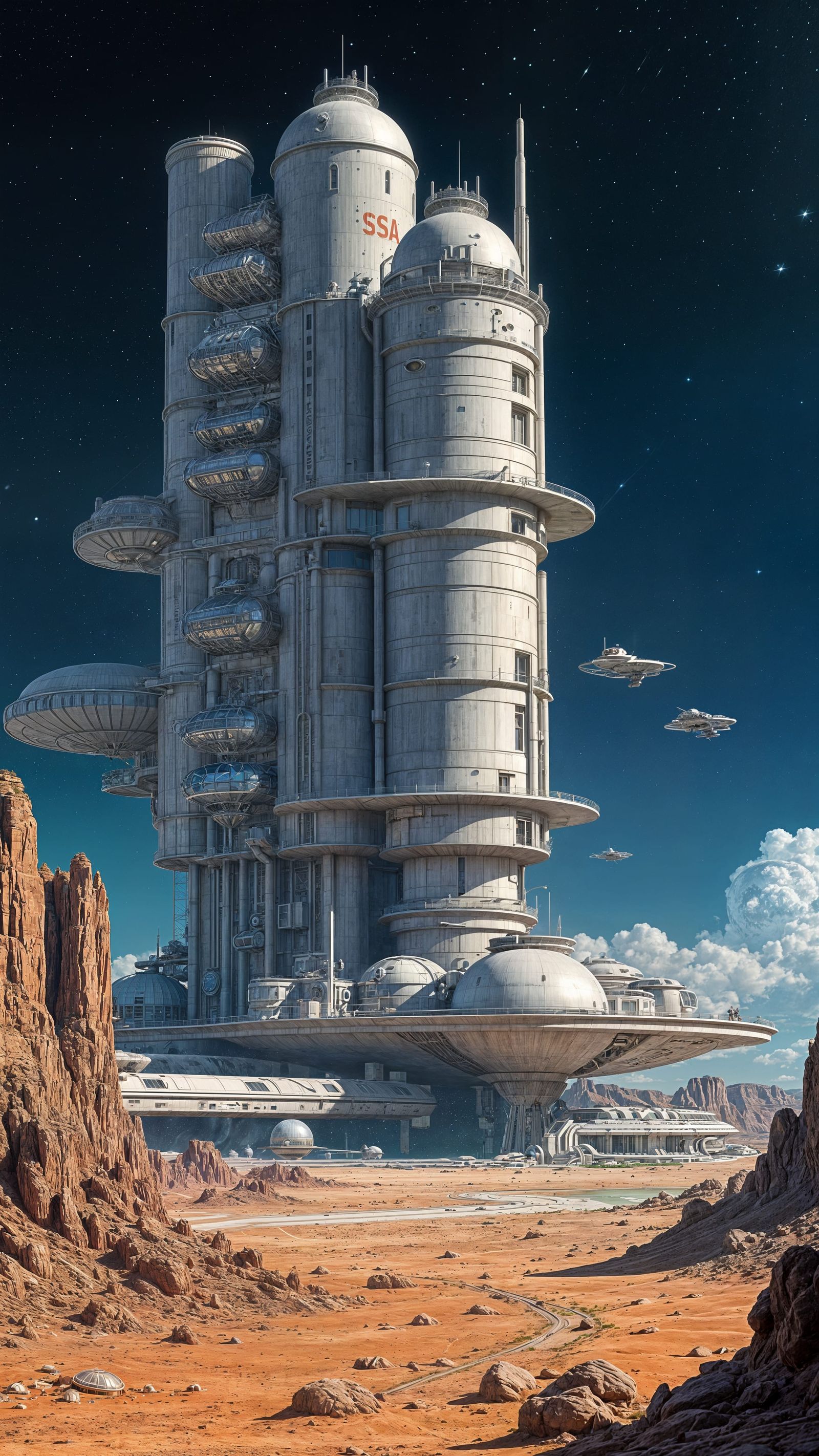 Social Security Administration facility, Mars