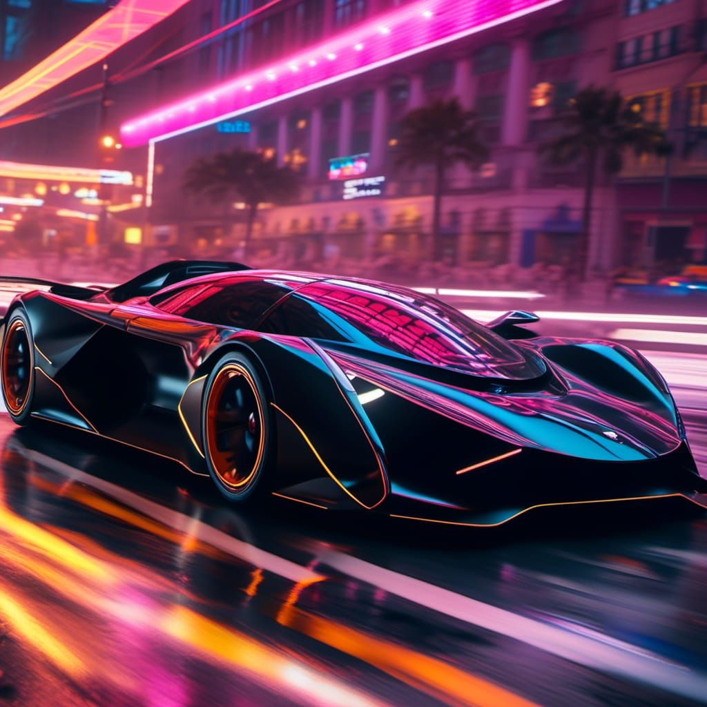 2019 RAESR Tachyon Speed Matte black electric hypercar