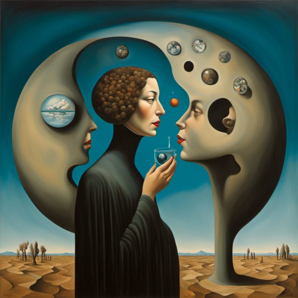 Surreal Woman's Portrait