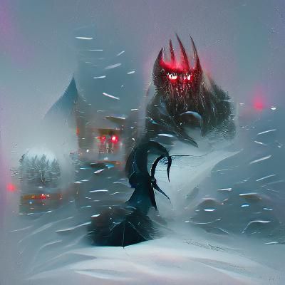 Sinister Blizzard by Greg Rutkowski