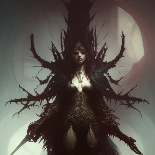 Vampire King Dark Fantasy Concept Art