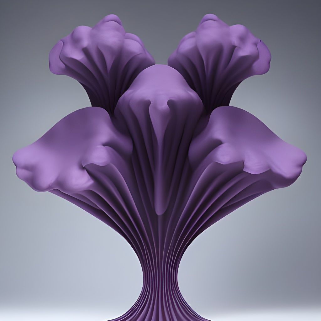 Spectacular Dark Purple Lavender Flower Field