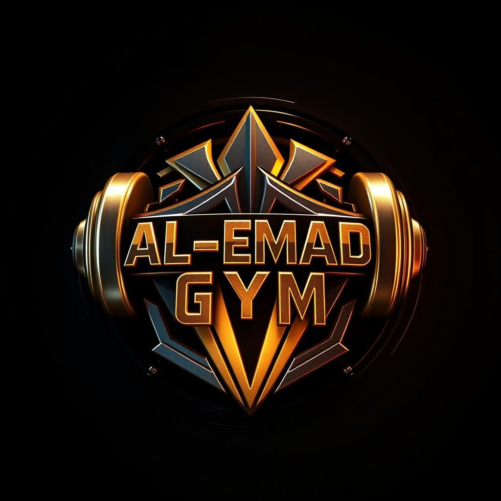 AL-EMAD GYM logo
