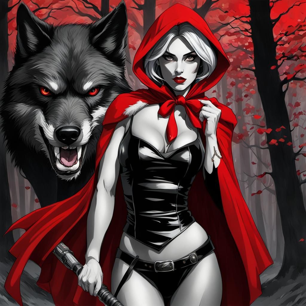 Red Riding Hood as Mobster Wife