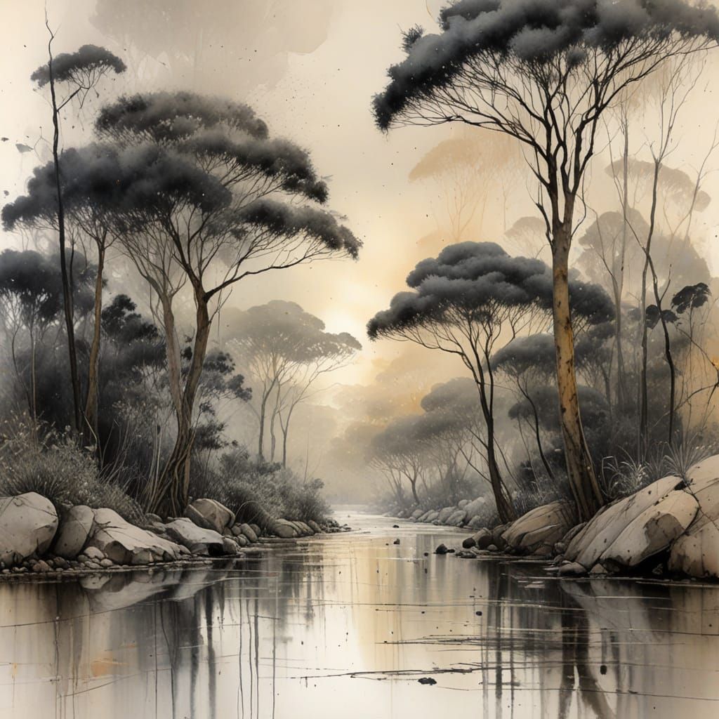 Fading into the Mist